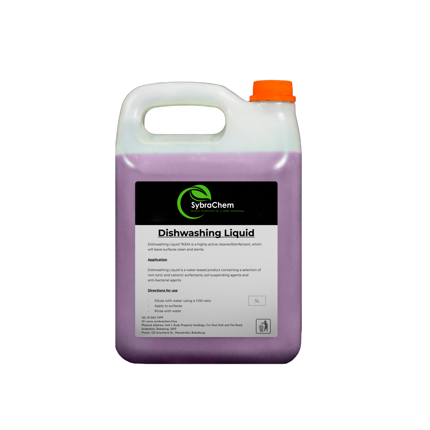 Dishwashing Liquid - Anti-Bac - 5L Bottle