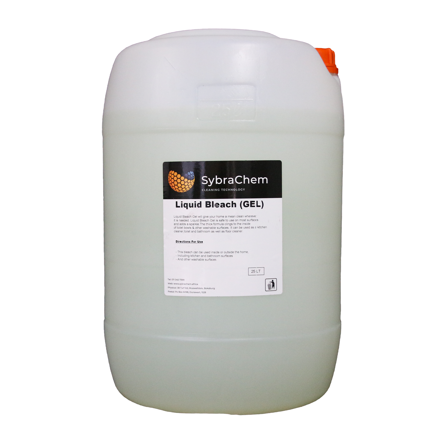 Liquid Bleach Gel - 25L Pail