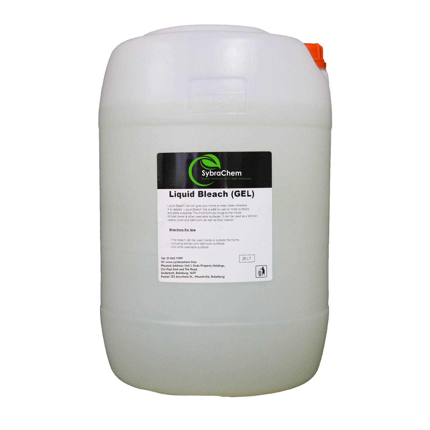 Liquid Bleach 6% - 25L Pail