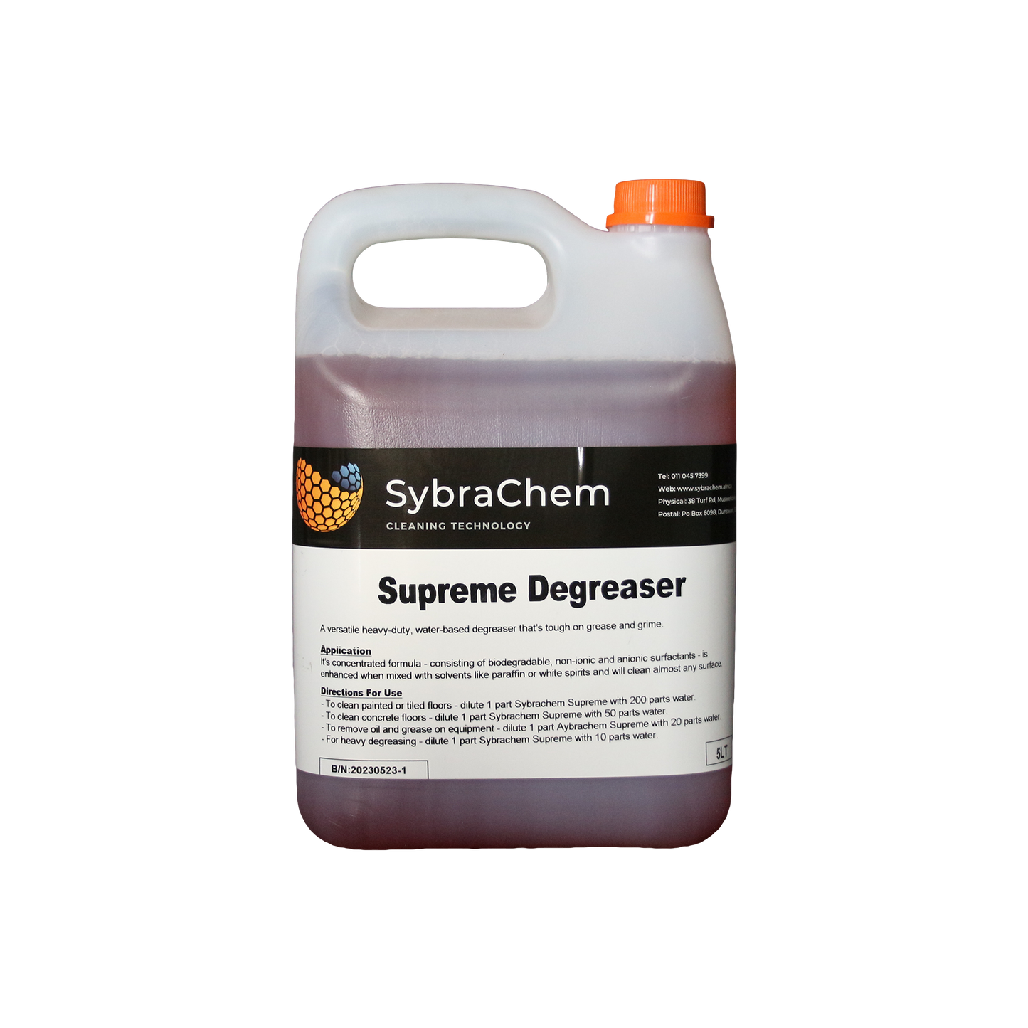 Supreme Degreaser - 5L Bottle
