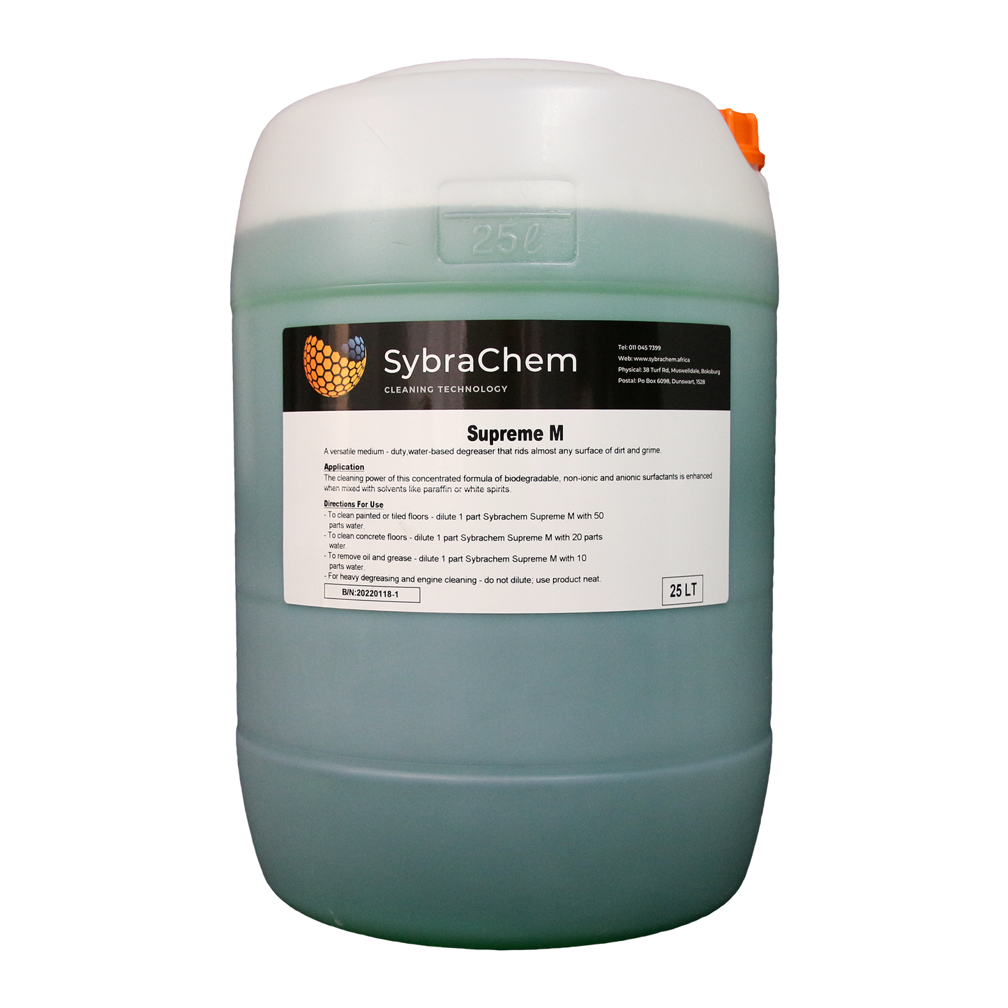 Supreme M Degreaser - 25L Pail