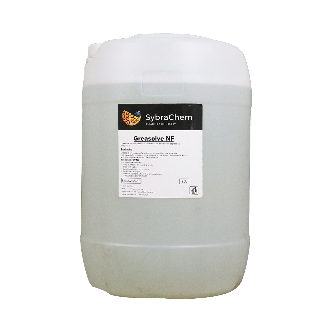 Greasolve - NF - 25L Pail