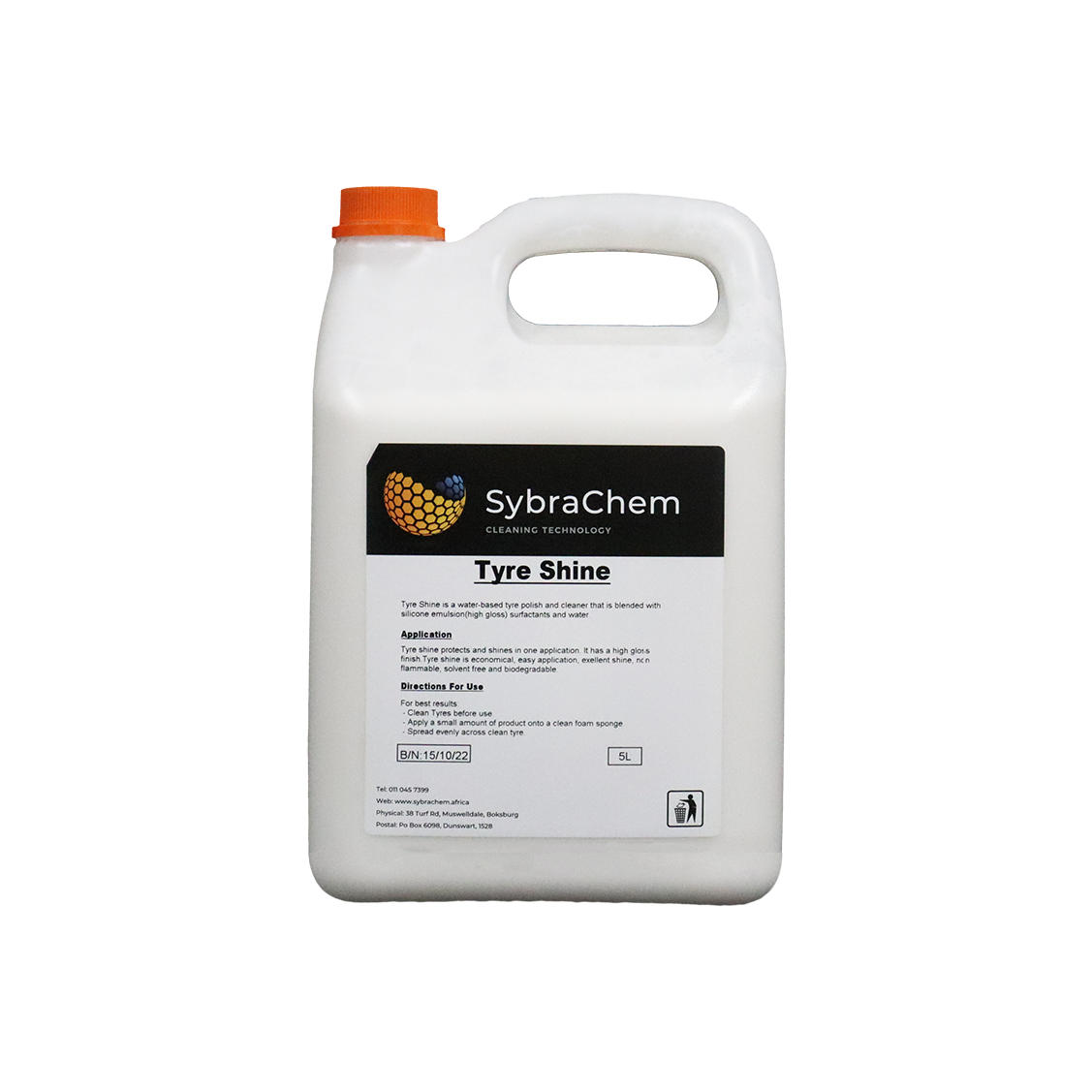SybraChem Tyre Shine 5L