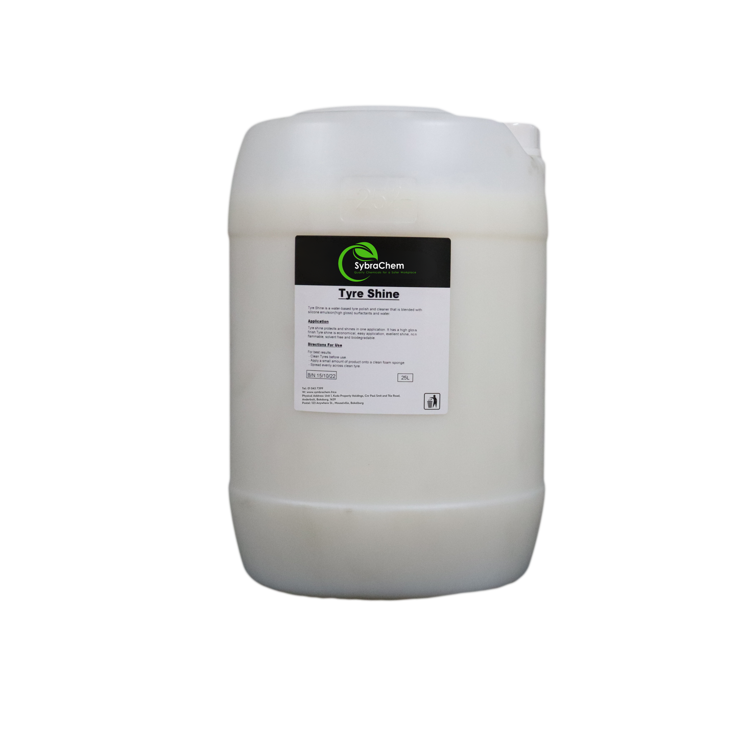 Tyre Shine - 25L Pail