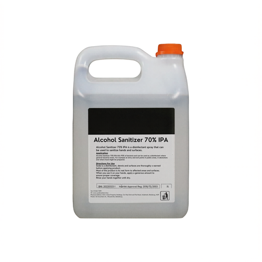 Alcohol Sanitizer 70% IPA - 5L Bottle