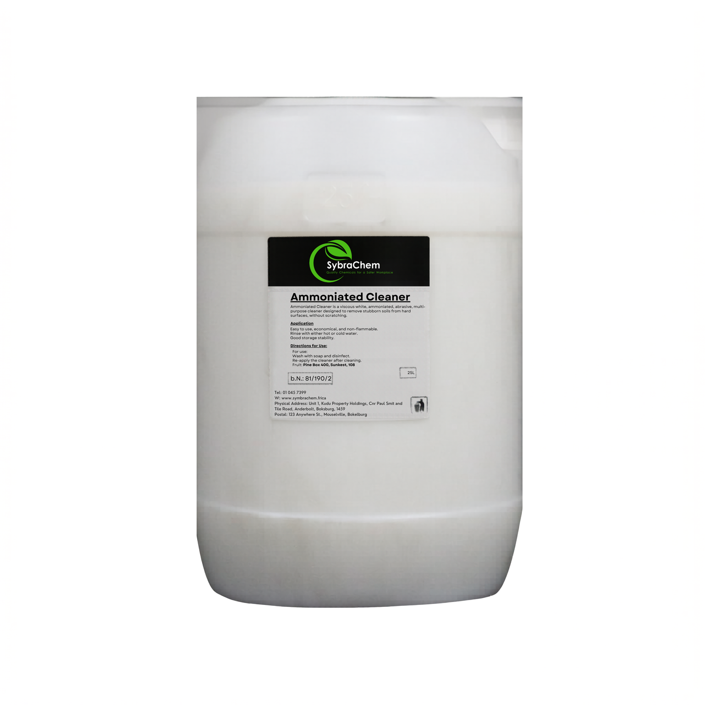 Ammoniated Cleaner - 25L Pail