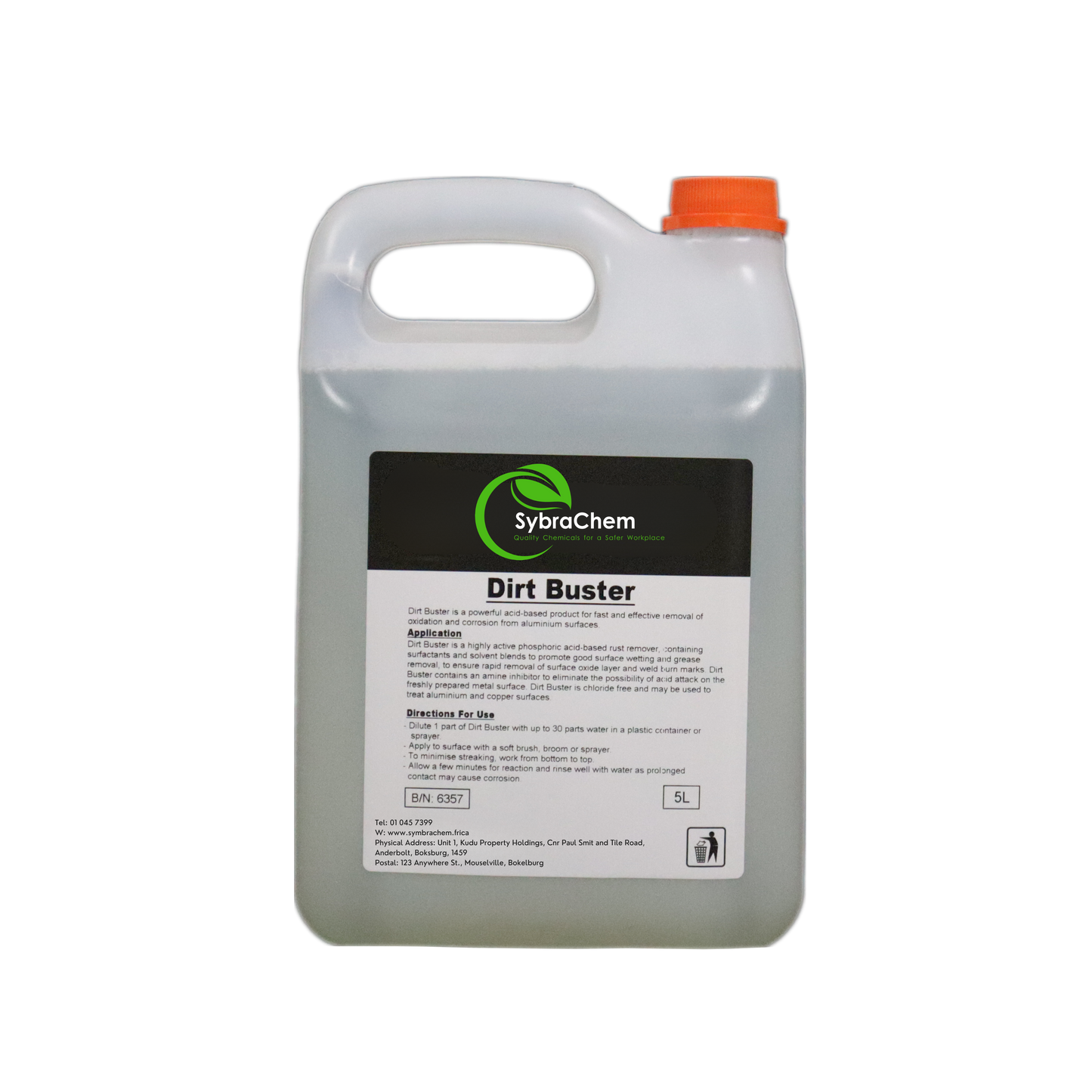Dirt Buster - 5L Bottle