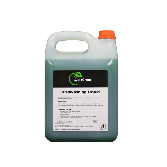Dishwashing Liquid - Green - 5L Bottle